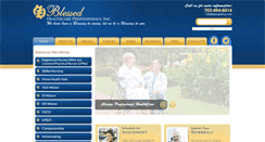 Desktop Screenshot of blessedhcp.com